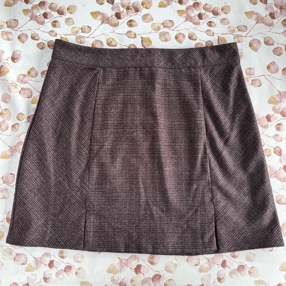 Plaid Miniskirt Naked Zebra Medium Preppy Schoolgirl Y2K Taylor Gossip Girl Rory - Picture 1 of 8